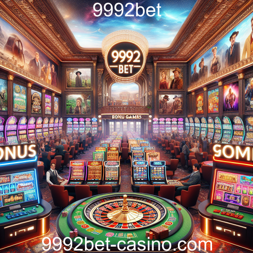 Atração dos Jogos de Bônus em 9992bet